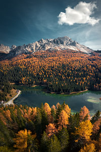 Die Dolomiten im Herbst