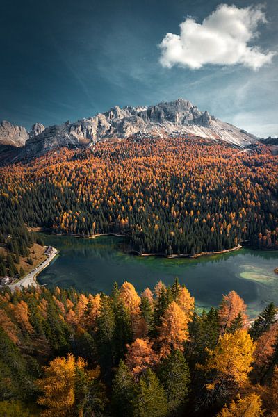 The Dolomites in autumn by Niels Tichelaar
