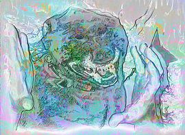 Zähnefletschen van Helmut Englisch