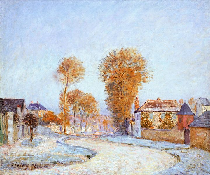 Alfred Sisley,First monarch by finemasterpiece