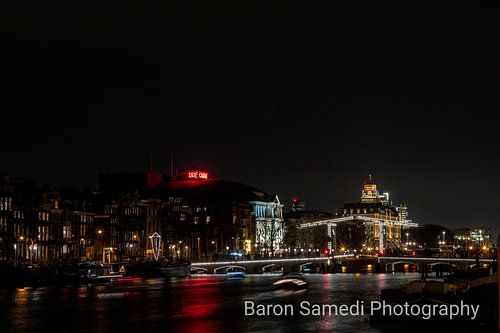 Amsterdam Amstel by night