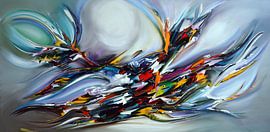 Colorful Thoughts by Gena Theheartofart