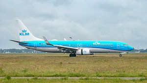 KLM Boeing 737-800 Passagierflugzeug.