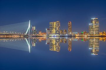 Skyline Rotterdam van Patrick Oosterman