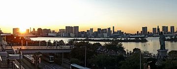 Tokyo zonsondergang van Stefan Havadi-Nagy