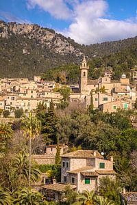 Valldemossa in der Serra de Tramuntana, Mallorca