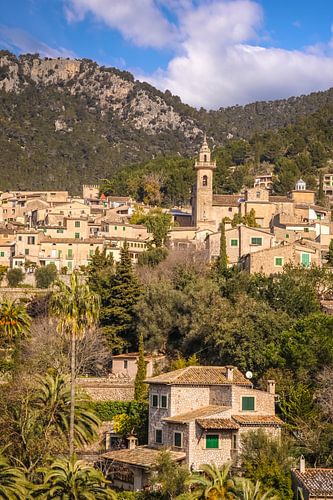 Valldemossa, dans la Serra de Tramuntana, à Majorque