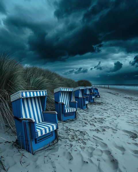 Esthetiek op het strand van fernlichtsicht