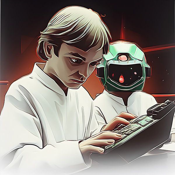 Kosmische Zusammenarbeit von Vythryd Arts