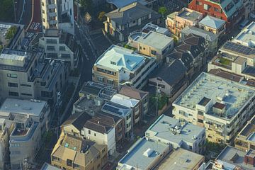 Paysage urbain de Tokyo (Japon) sur Marcel Kerdijk