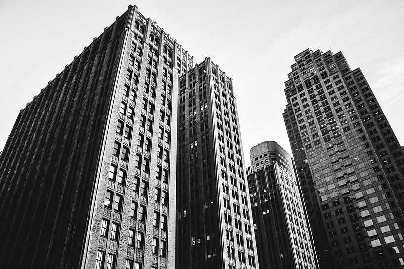 Skyscrapers by Walljar
