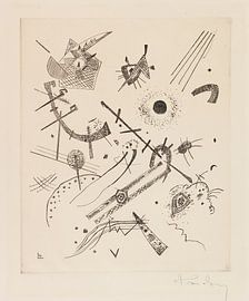 Kleine Welten XI, WASSILY KANDINSKY, 1922 von Atelier Liesjes