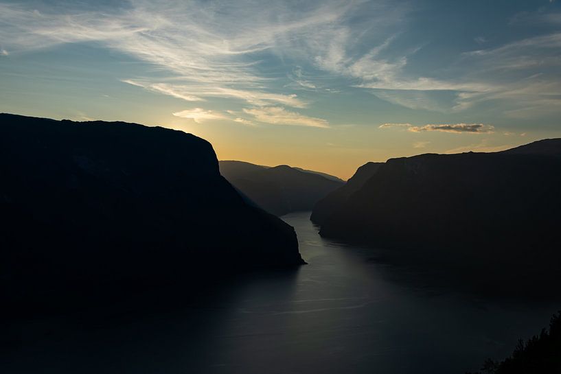 Aurlandsfjord Norway by Eline Huizenga