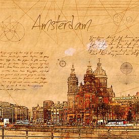 Amsterdam van Printed Artings