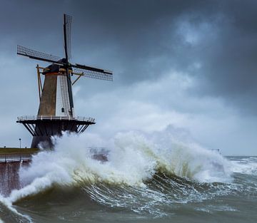 Storm in Zeeland by Paul Begijn
