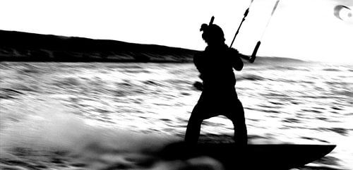 kitesurfer by Rick van Zelst