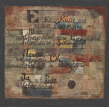 (Uit het Hooglied) Versie II., Paul Klee