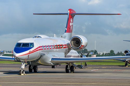 Jet Aviation Business Jets Gulfstream G650 (HB-JFP).