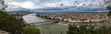 Boedapest aan de Blauwe Donau van Roland Brack