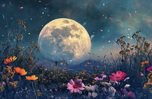 Wildflowers in nature