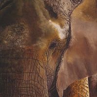 Olifant schilderij