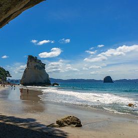 Cathedral Cove, Coromandel-Halbinsel, Neuseeland. Einer der malerischsten Strände der Welt. von Jeroen van Deel