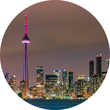 Toronto Skyline van Henk Meijer Photography