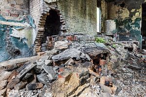 Zerstörte alte Halle - Lost Place Alter Flugplatz Rangsdorf