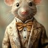 Maus in Kleidung von Bert Nijholt