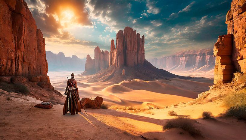 Lost Places Desert with building by Mustafa Kurnaz