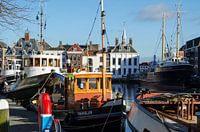Old Tug Harbour Maassluis