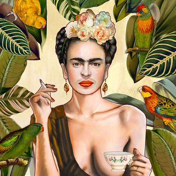 Frida con Amigos Mexican