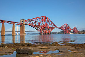 Forth-Brücke; South Queensferry; Edinburgh; Schottland; Vereinigtes Königreich