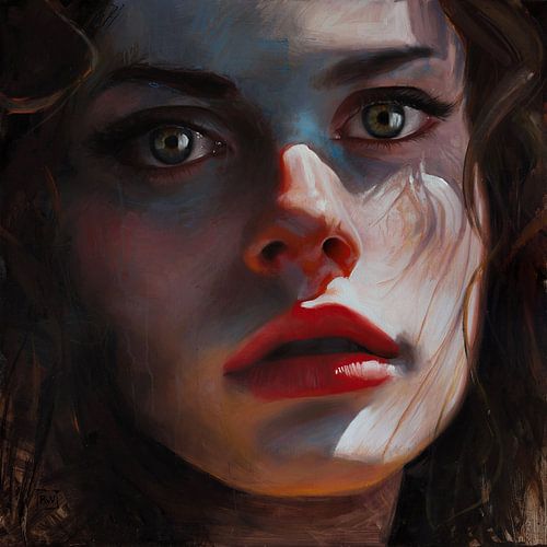 Portrait poignant et expressif de la série 