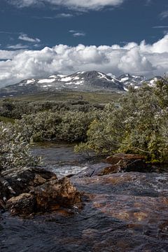 vue sur les montagnes sur Sebastian Stef