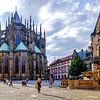 Sint-Vituskathedraal, Praag, Tsjechië. van Jaap Bosma Fotografie