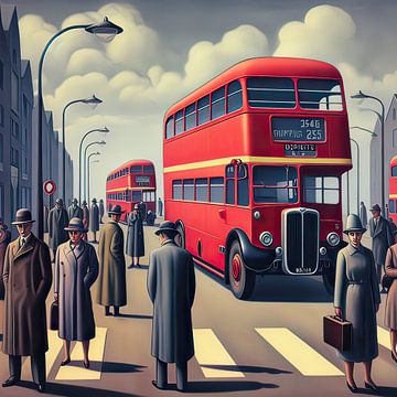 Busfahrerstreik von Kay Weber