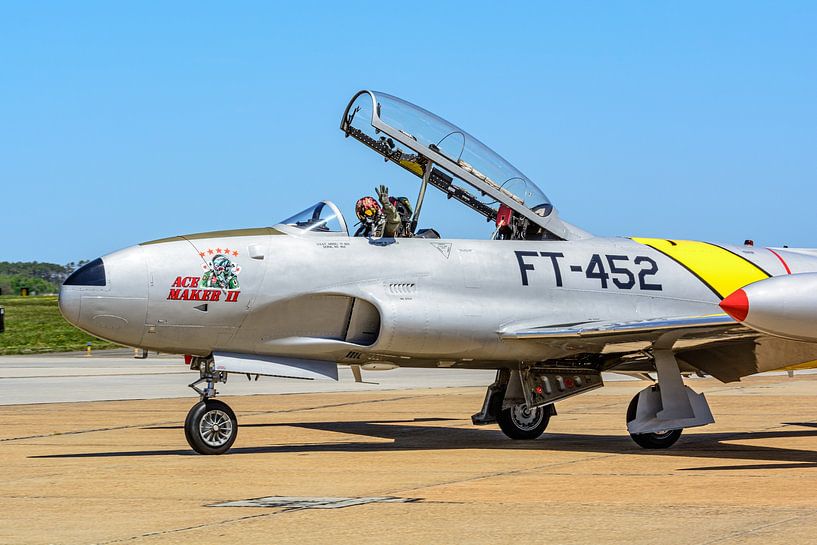 Lockheed T-33 Shooting Star &quot;Ace Maker II&quot;. by Jaap van den Berg