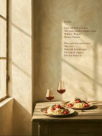 Kochen – Kochkunst mit Gedicht, Pasta und Wein von Zeger Knops