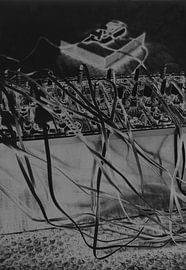 Analoog werk in uitvoering van Fotonomie - Leonie Gossens