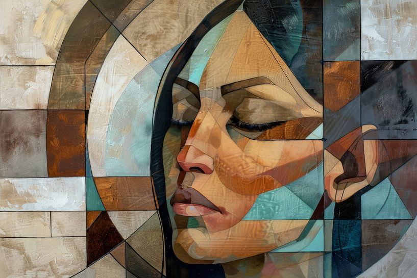 Abstract woman by Poster Art Shop
