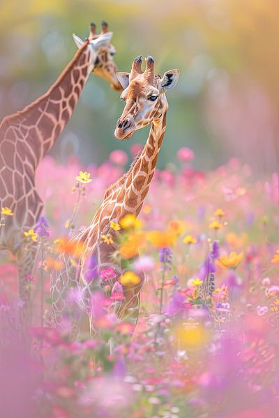 Giraffe von Poster Art Shop