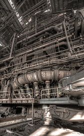 Verbrennungsanlage der Kokerei Urbex von Olivier Photography