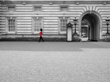 De wacht bij Buckingham Palace