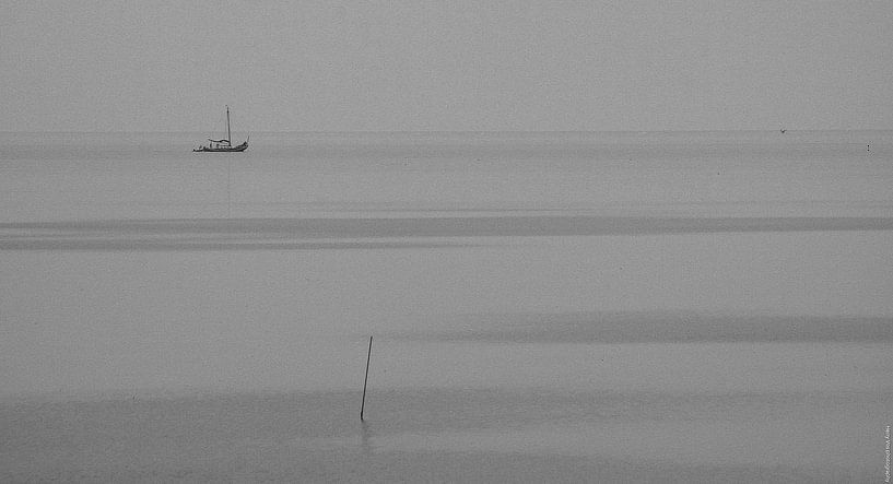 Het IJsselmeer bij Piaam (Friesland) von Herry Vos