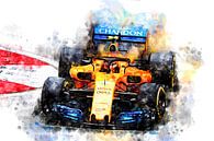 Fernando Alonso, F1 2018 von Theodor Decker Miniaturansicht