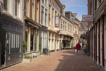 Winkelstraat in Leeuwarden van Rob Boon