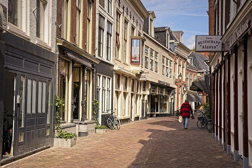 Rue commerçante à Leeuwarden par Rob Boon