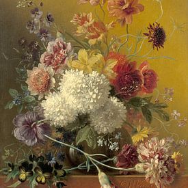 Stilleven met bloemen in een vaas, Georgius Jacobus Johannes van Os (gezien bij vtwonen)