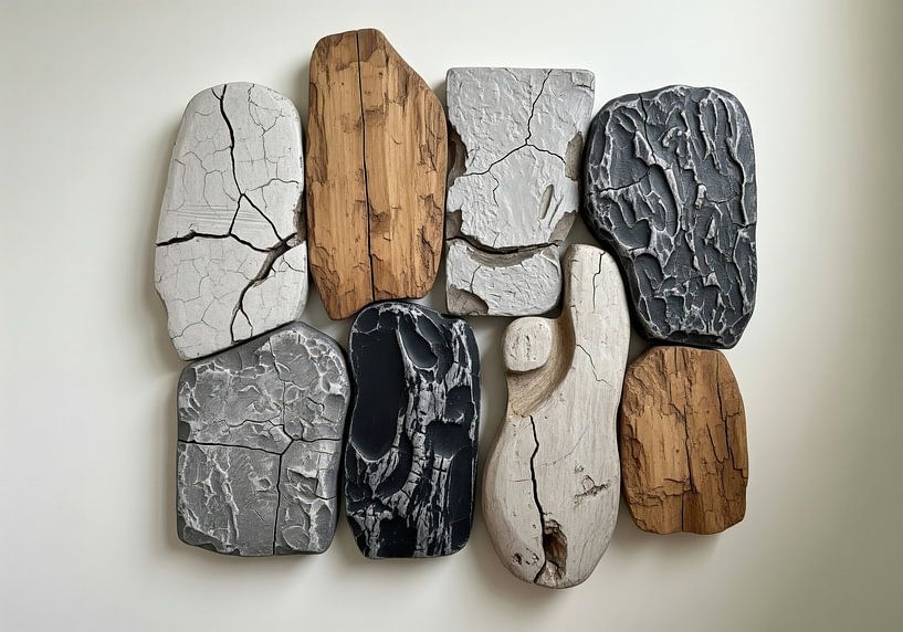 Assortierte Holzklötze Arrangement von Markus Gann